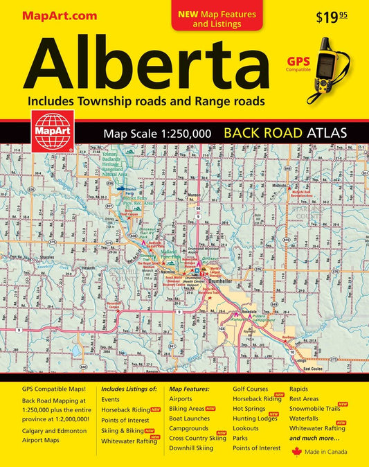 Alberta Back Road Atlas