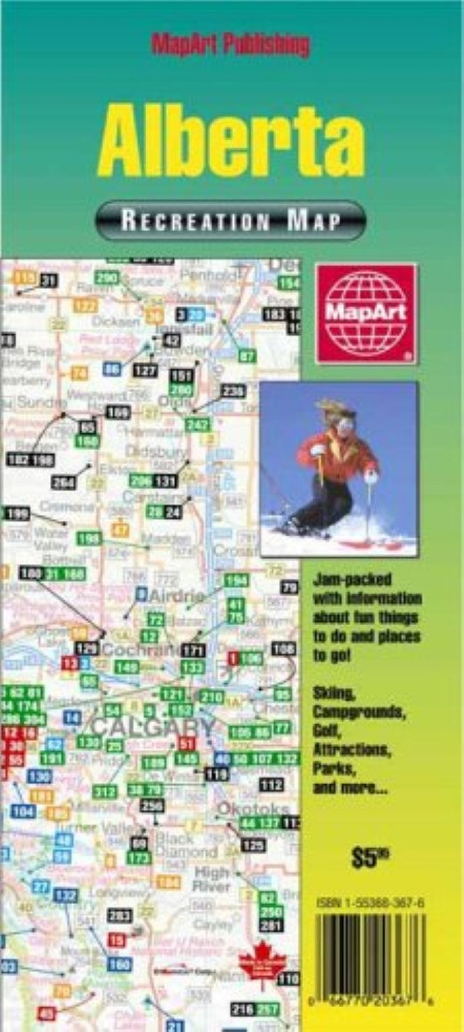 Alberta : recreation map