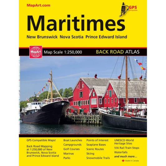 Maritimes Back Road Atlas