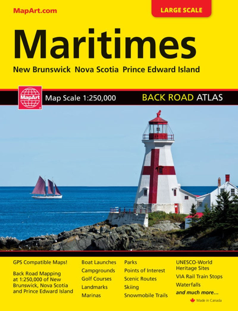 Maritimes Back Road Atlas