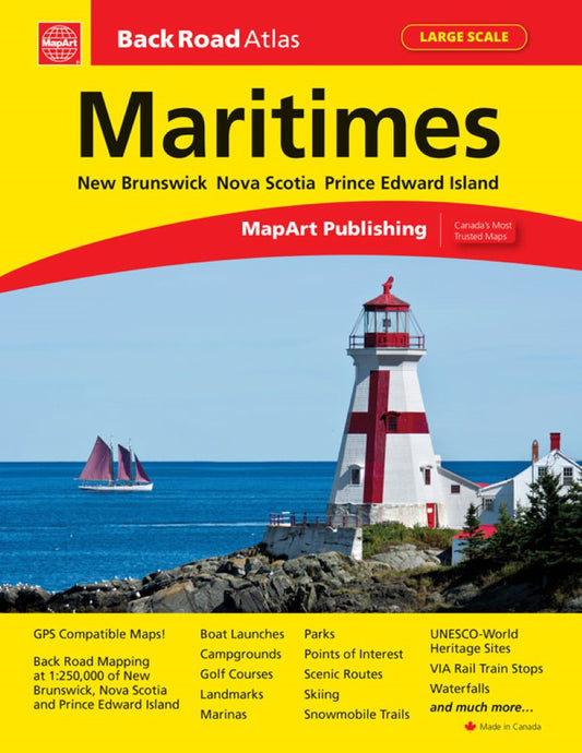 Maritimes Back Road Atlas