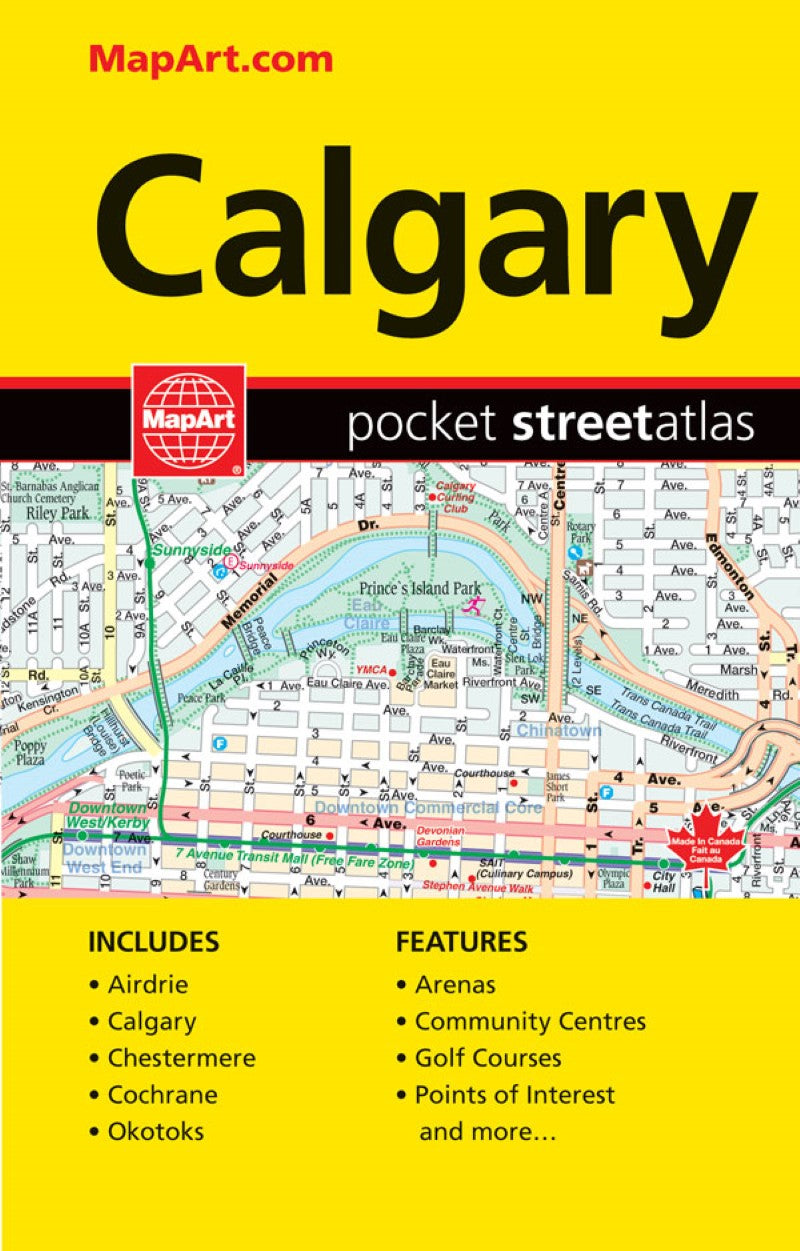 Calgary : pocket street atlas