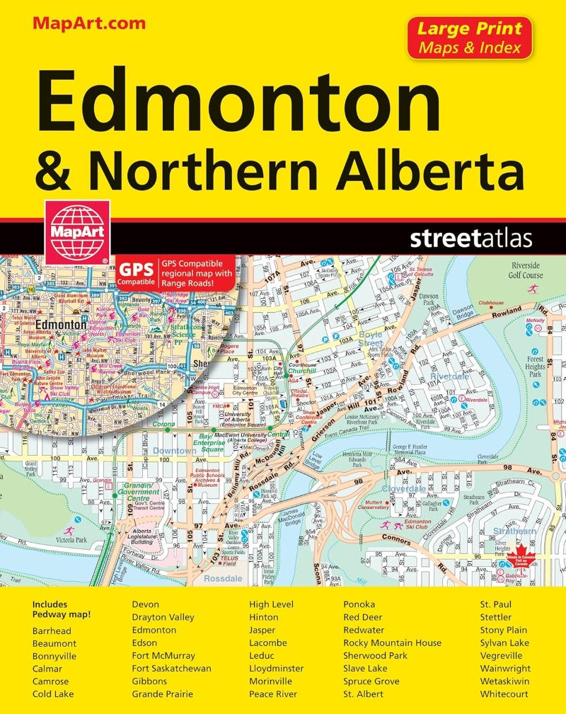 Edmonton & Northern Alberta : street atlas