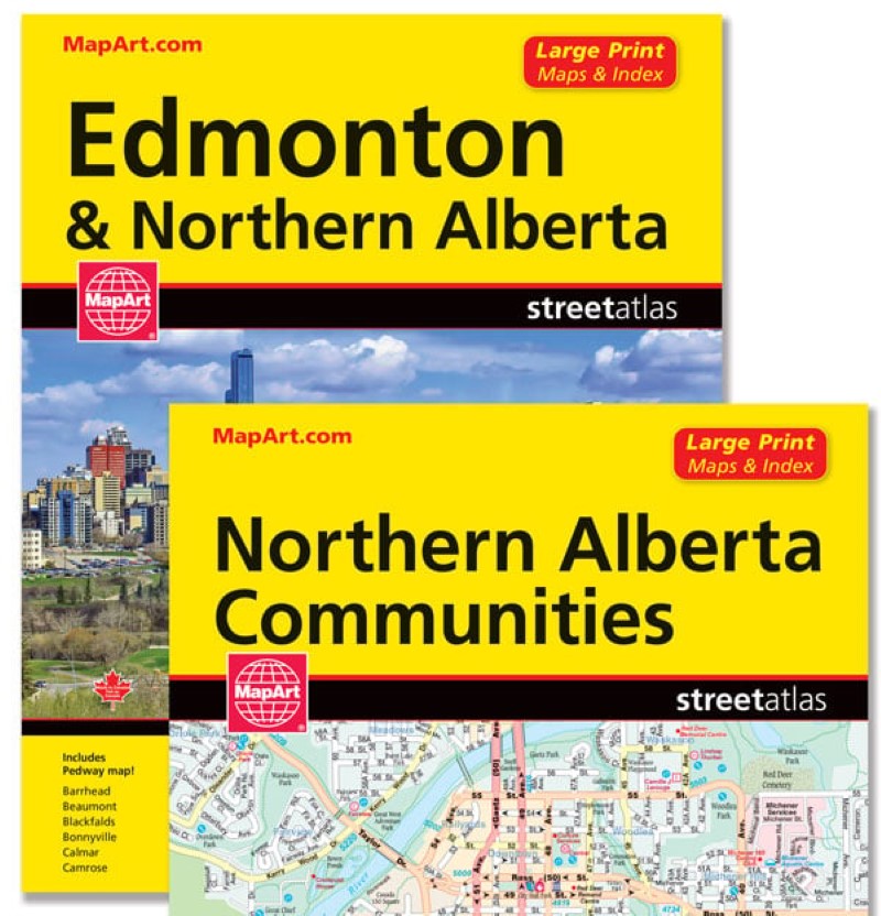 Edmonton & Northern Alberta : street atlas