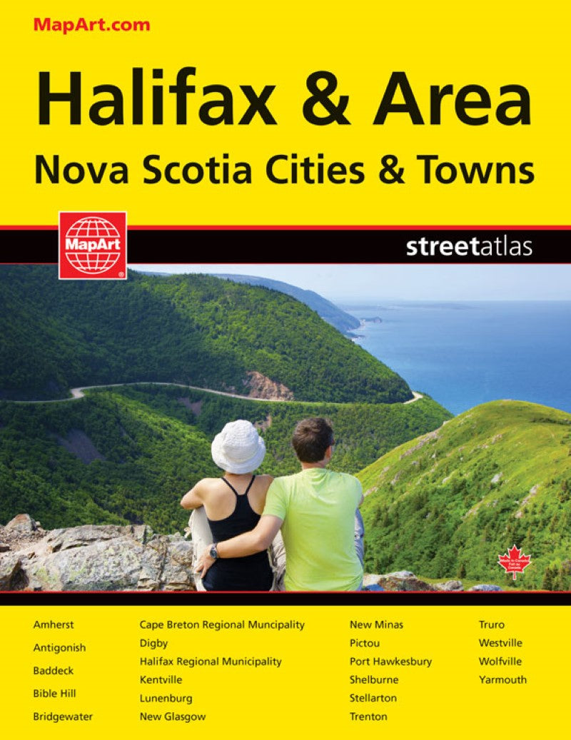 Halifax & Area: Nova Scotia Cities & Towns Atlas