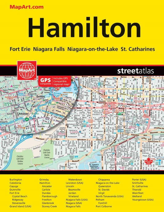 Hamilton : Niagara Falls : street atlas
