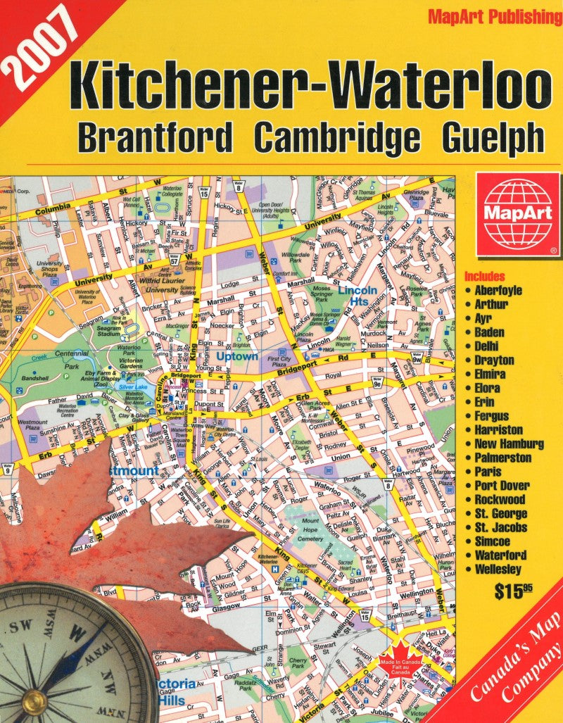 Kitchener, Waterloo, Brantford, Cambridge, Guelph Atlas