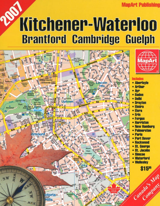 Kitchener, Waterloo, Brantford, Cambridge, Guelph Atlas