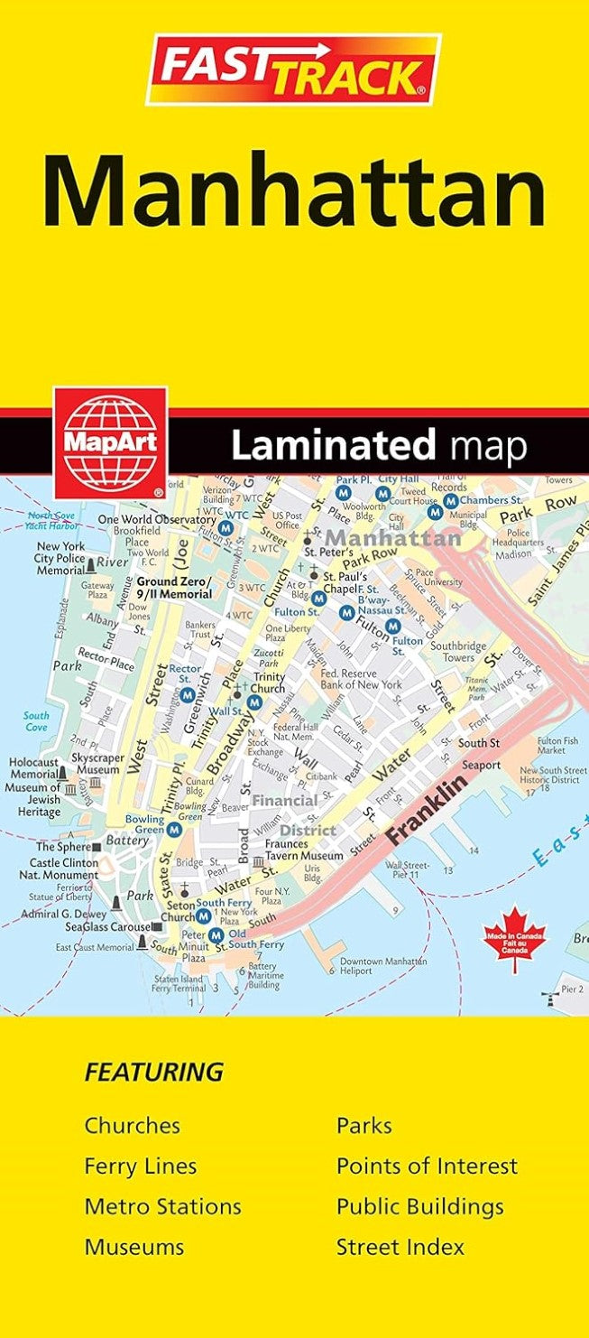 Manhattan Borough Map
