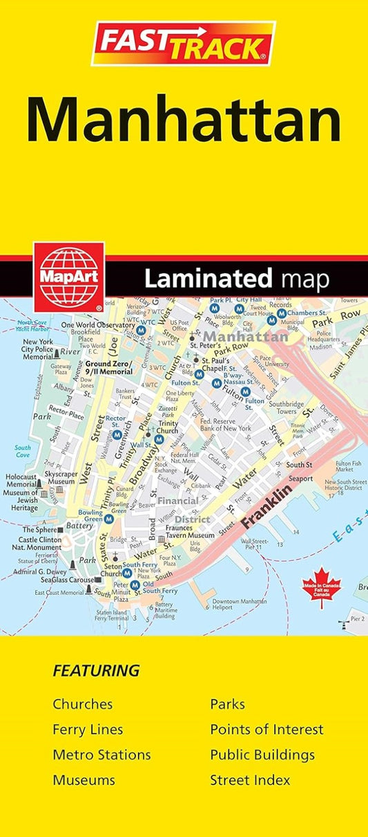 Manhattan Borough Map