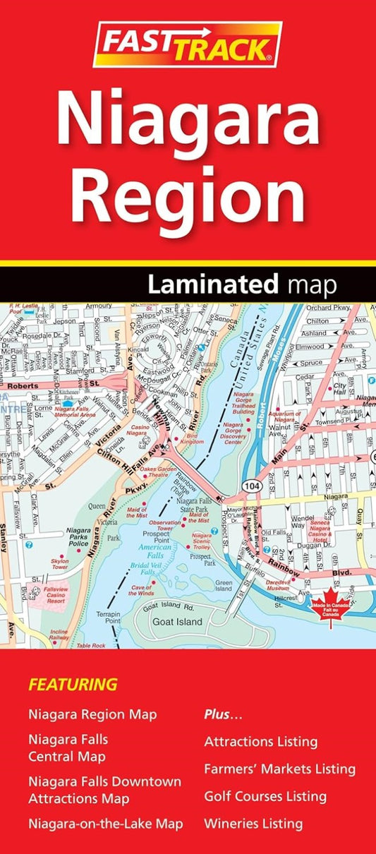 Niagara Region Fast Track Map