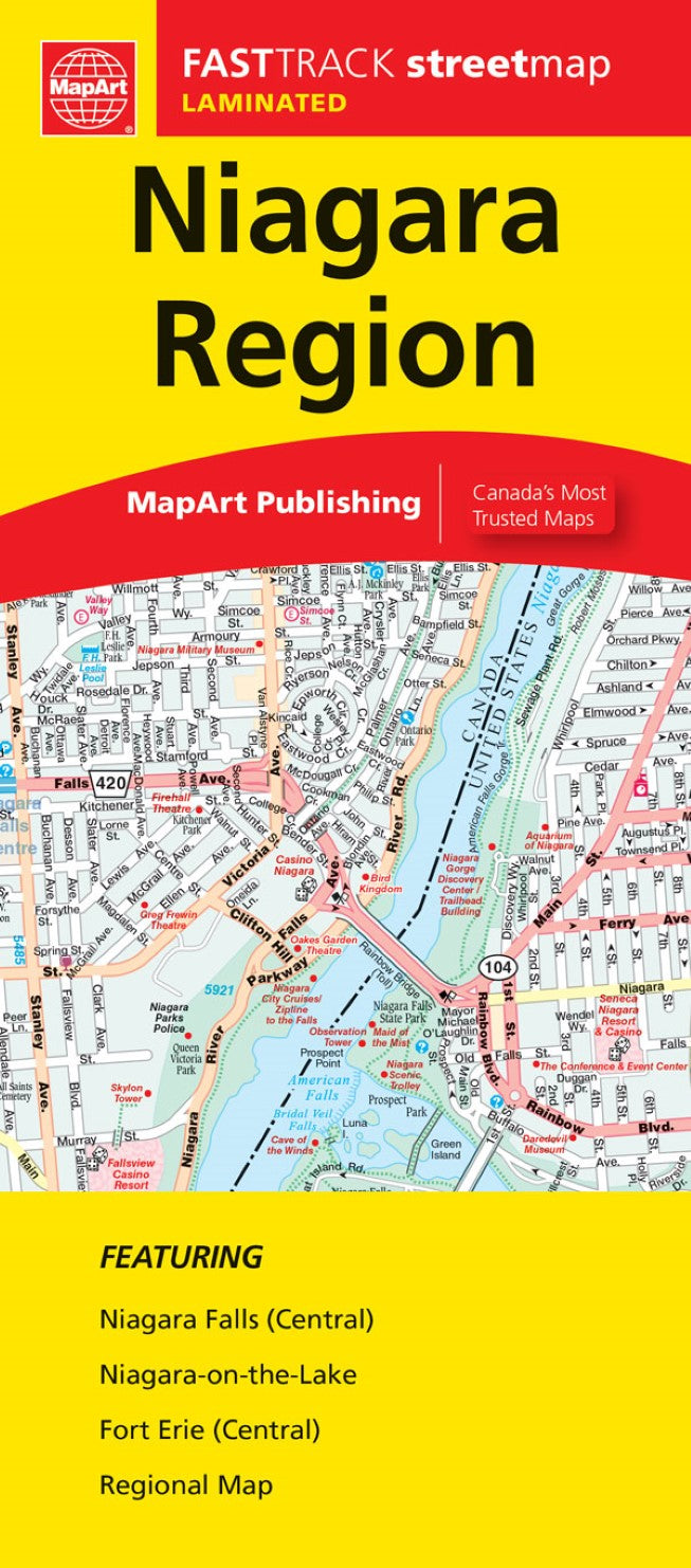 Niagara Region Fast Track Map