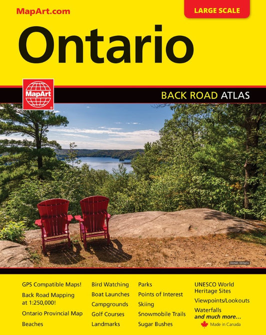 Ontario : back road atlas
