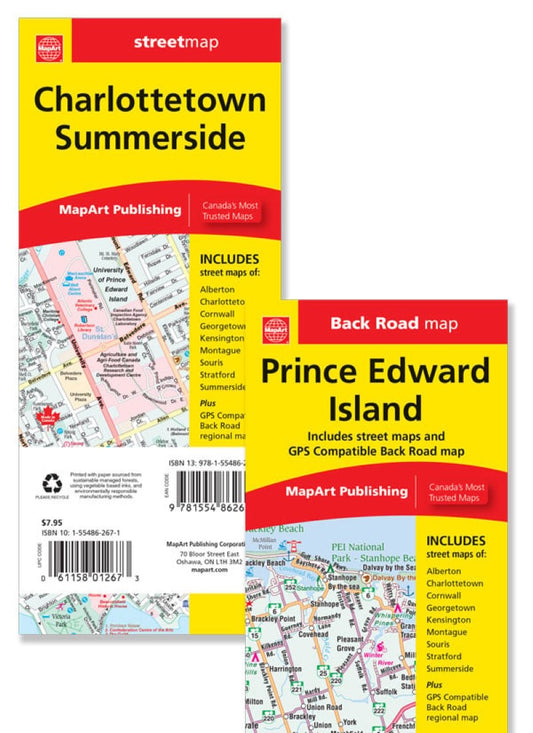 Prince Edward Island, Road Map