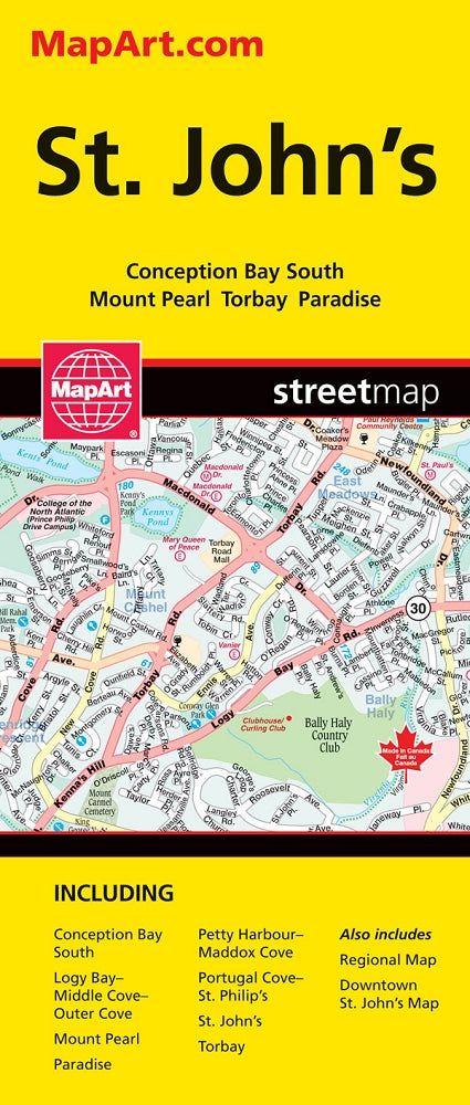 St. John's : street map