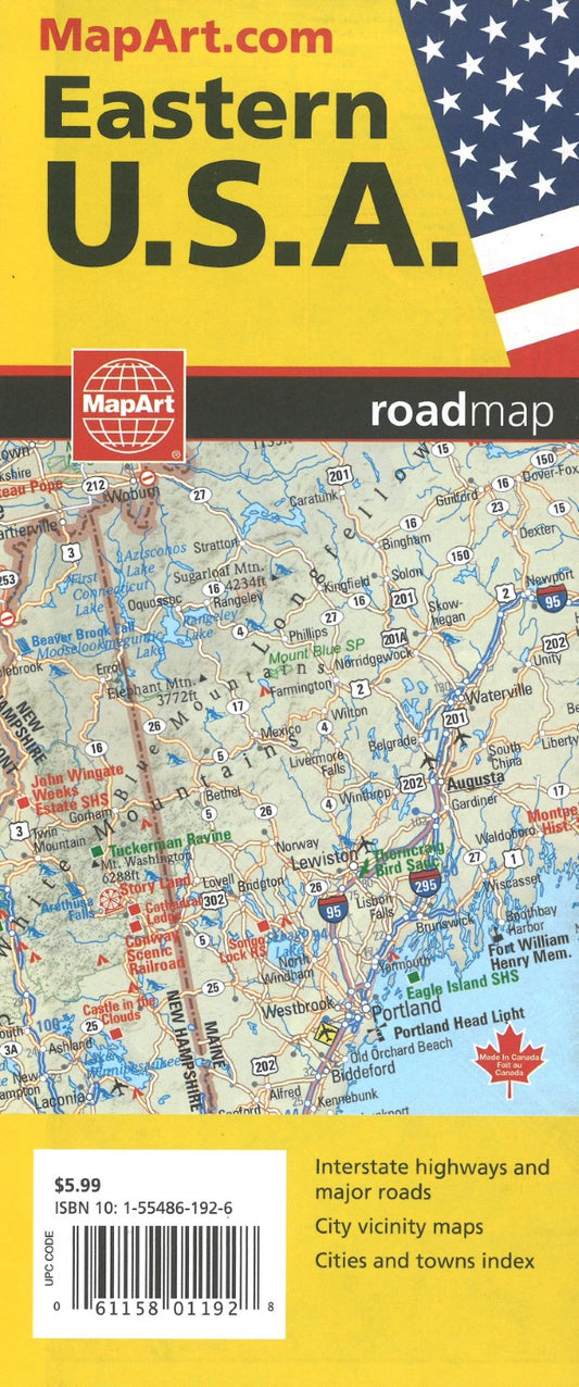 Eastern United States Map