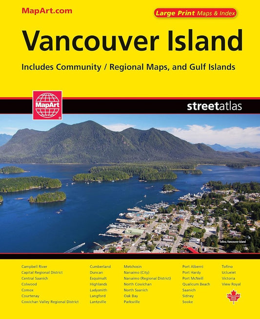 Vancouver Island Area Road Atlas