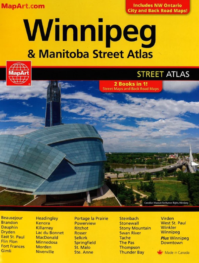 Winnipeg & Manitoba street atlas