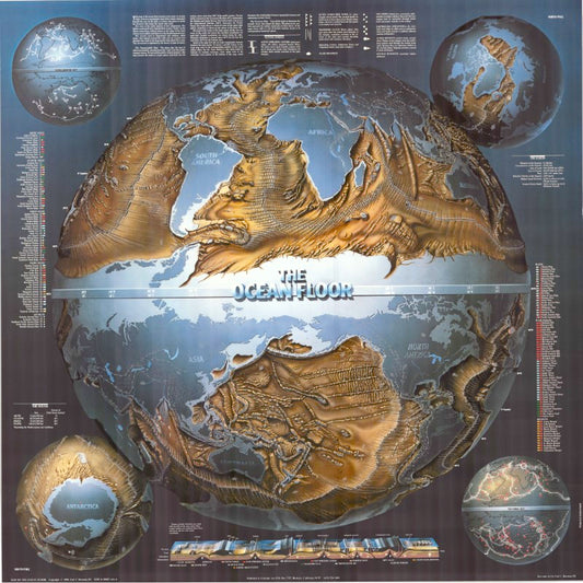 The Ocean Floor Map and Booklet