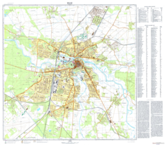Celle (Germany) - Soviet Military City Plans