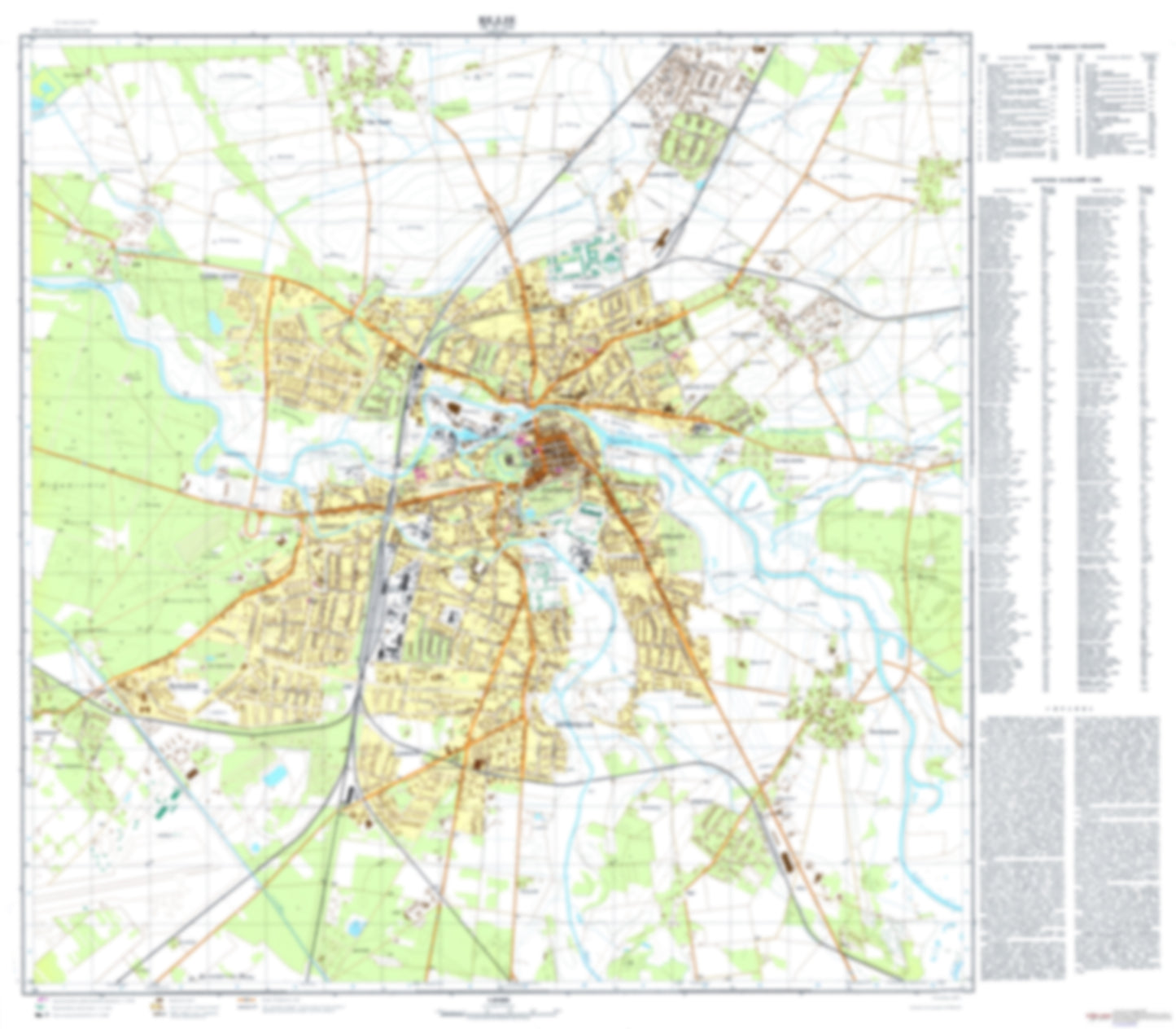 Celle (Germany) - Soviet Military City Plans