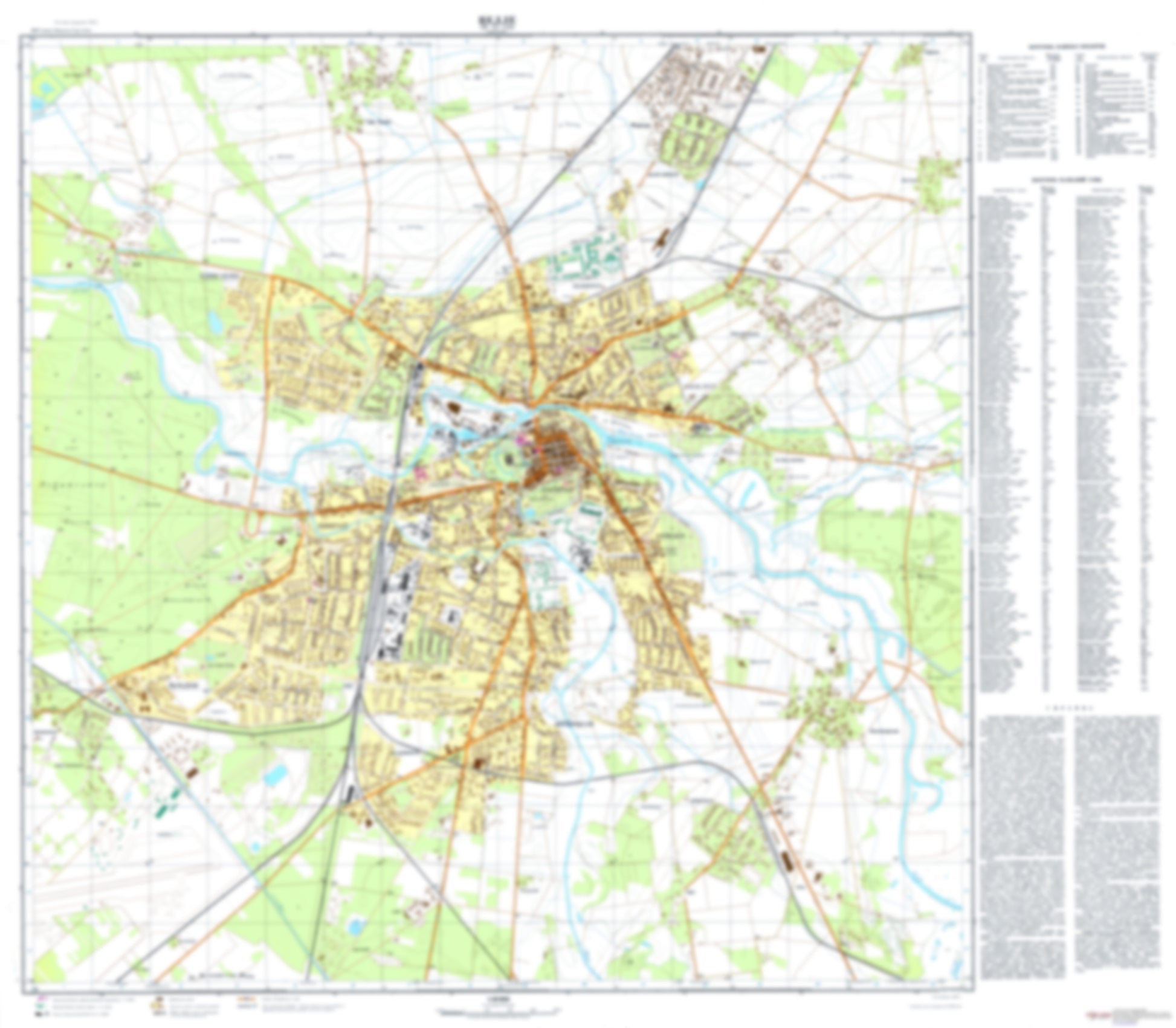 Celle (Germany) - Soviet Military City Plans