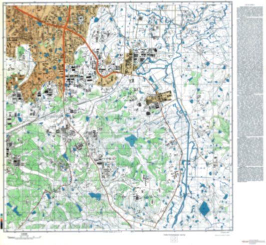 Changsha 4 (China) - Soviet Military City Plans