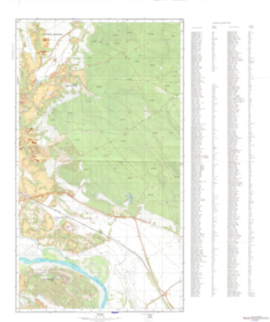 Chernovtsy 2 (Ukraine) - Soviet Military City Plans
