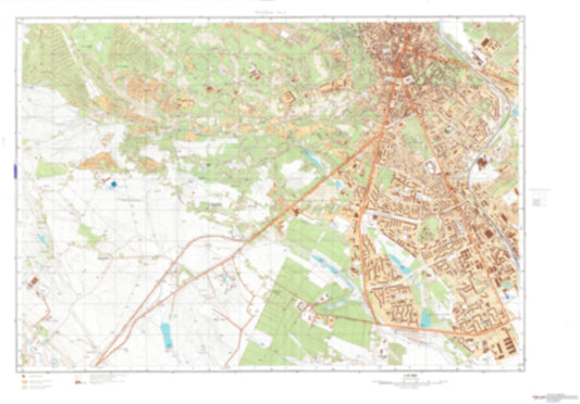 Chernovtsy 3 (Ukraine) - Soviet Military City Plans