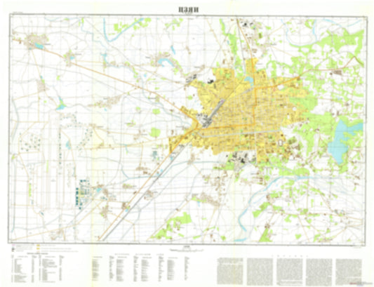 Chiai (Taiwan) - Soviet Military City Plans