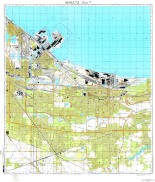 Chicago, IL 7 (USA) - Soviet Military City Plans