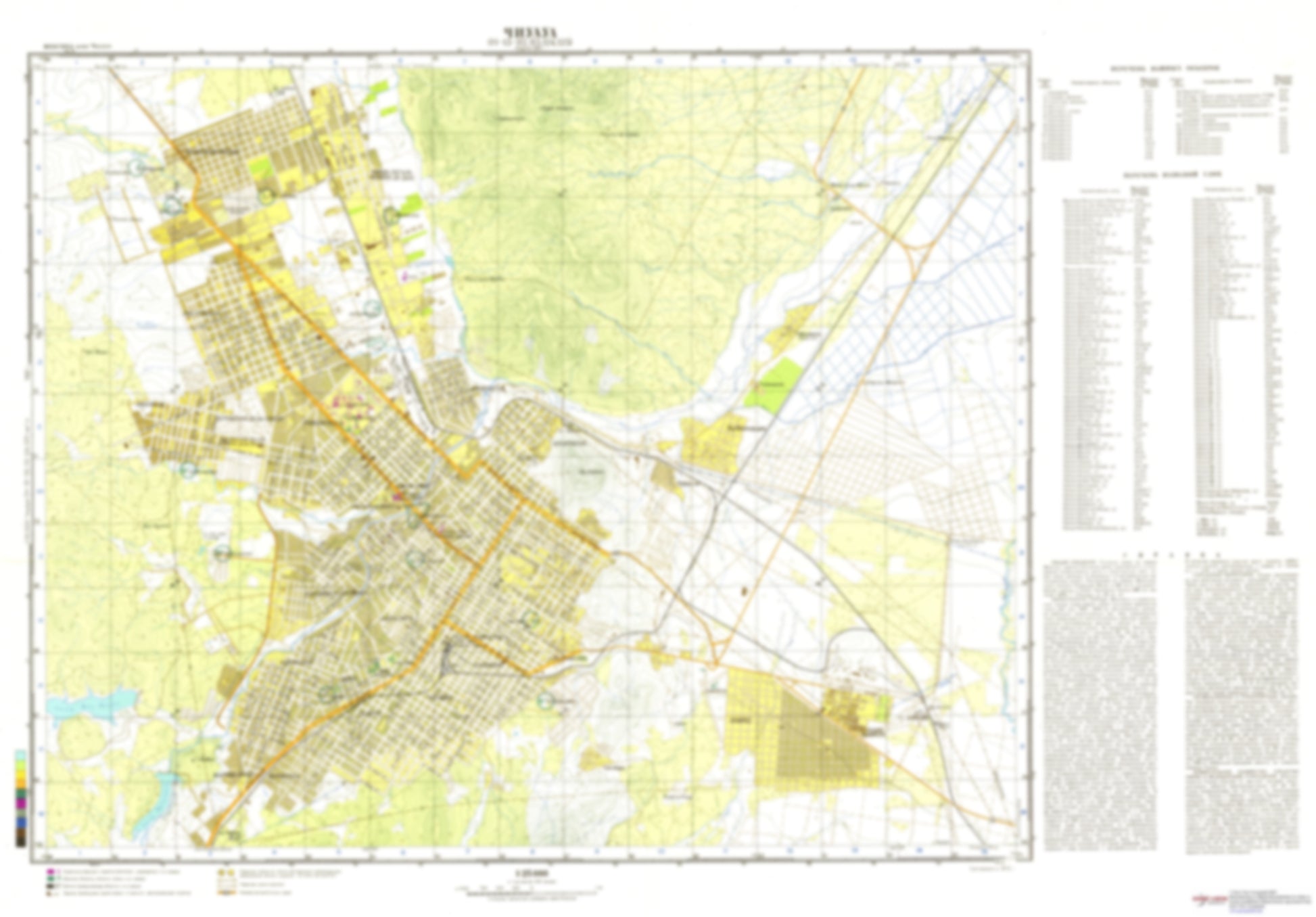 Chihuahua (Mexico) - Soviet Military City Plans