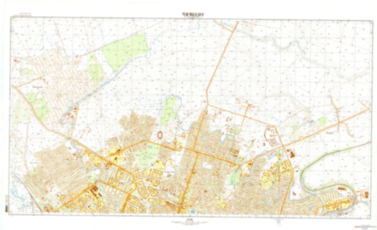 Chimkent 1 (Kazakhstan) - Soviet Military City Plans
