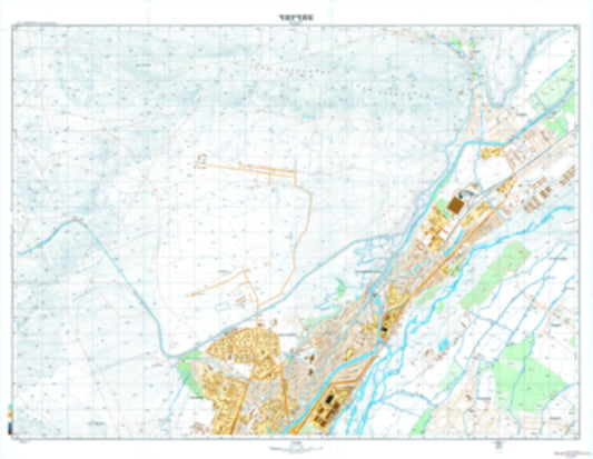 Chirchik 1 (Uzbekistan) - Soviet Military City Plans