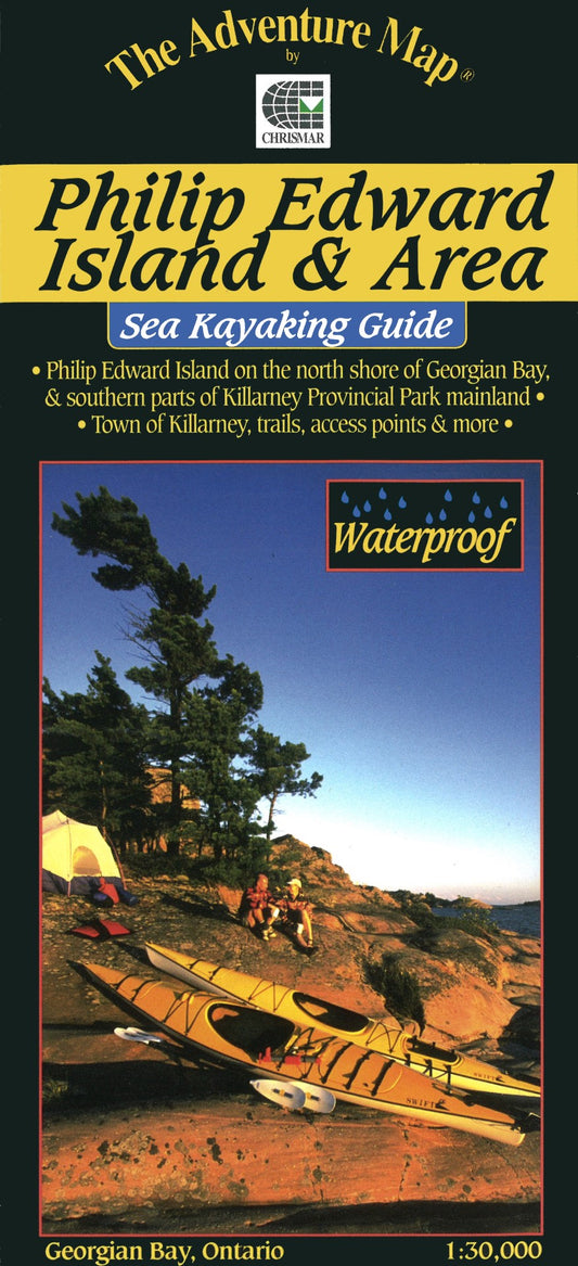 Philip Edward Island-Georgian Bay Sea Kayaking & Adventure Map