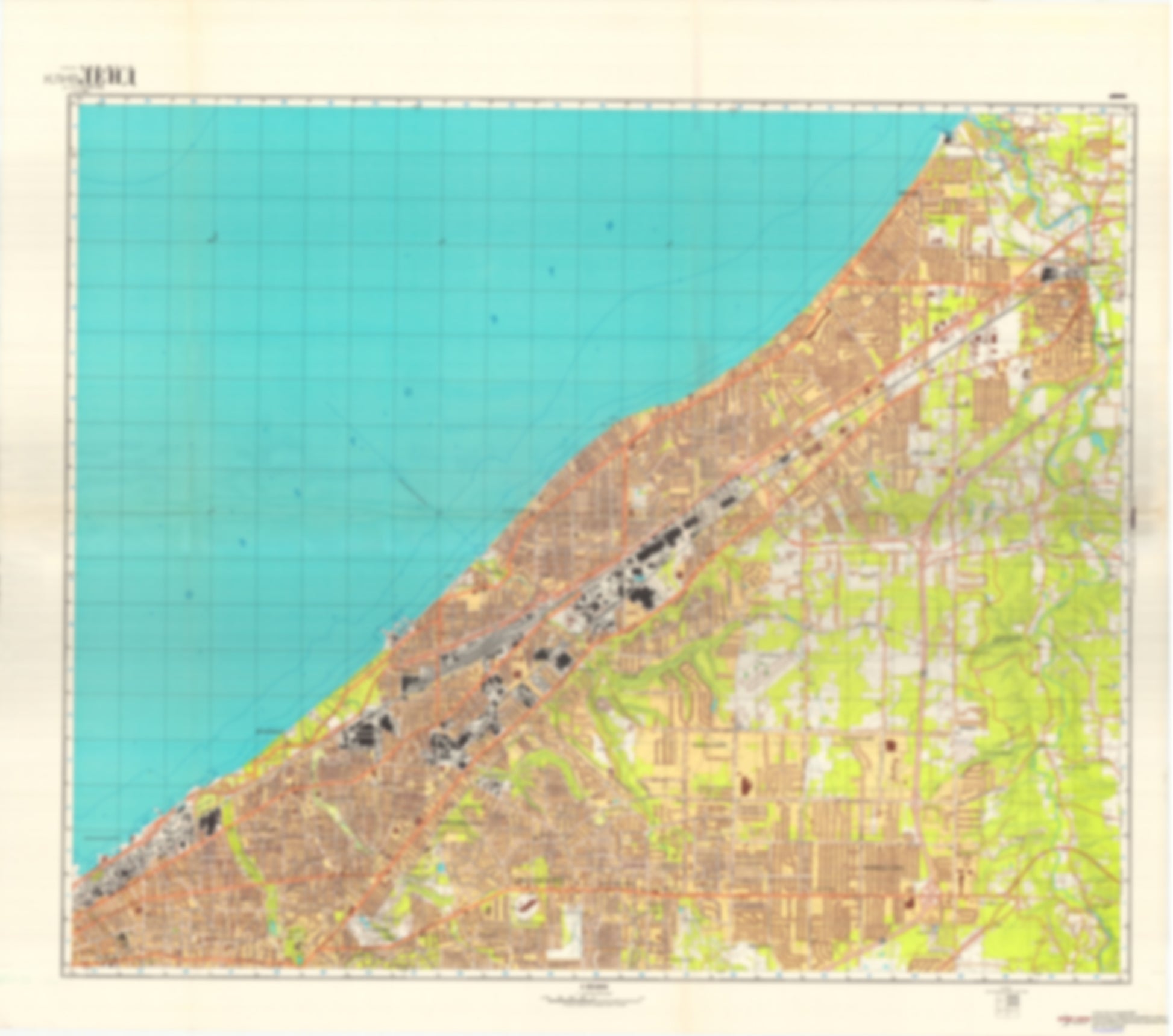 Cleveland, OH 2 (USA) - Soviet Military City Plans