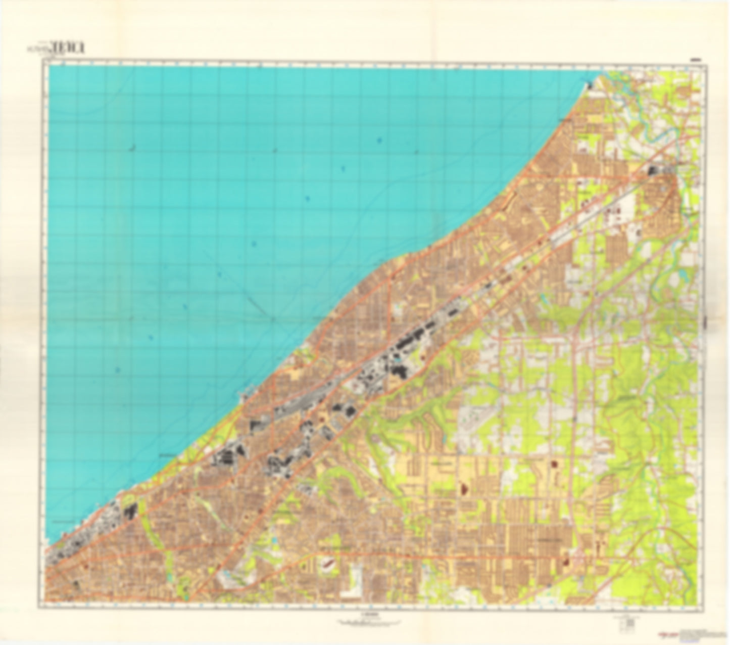 Cleveland, OH 2 (USA) - Soviet Military City Plans