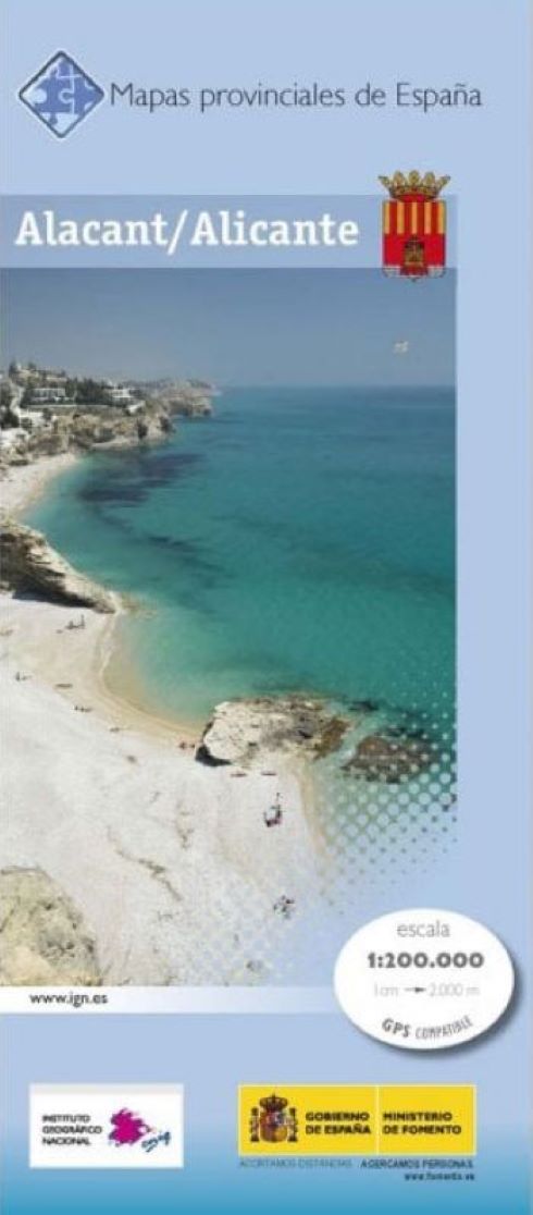 Alicante Province Map