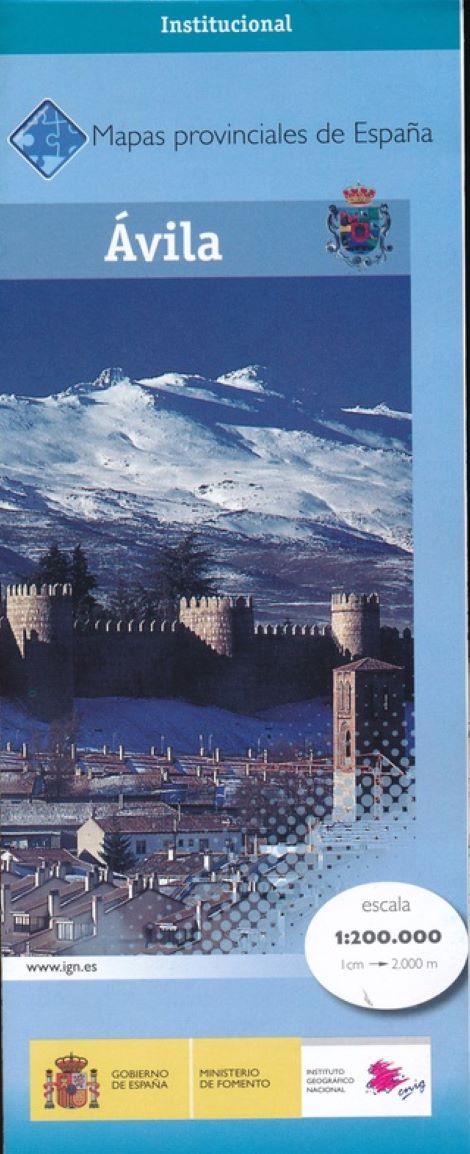 Ávila Province Map