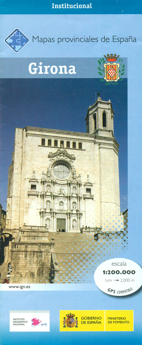 Girona Province Map