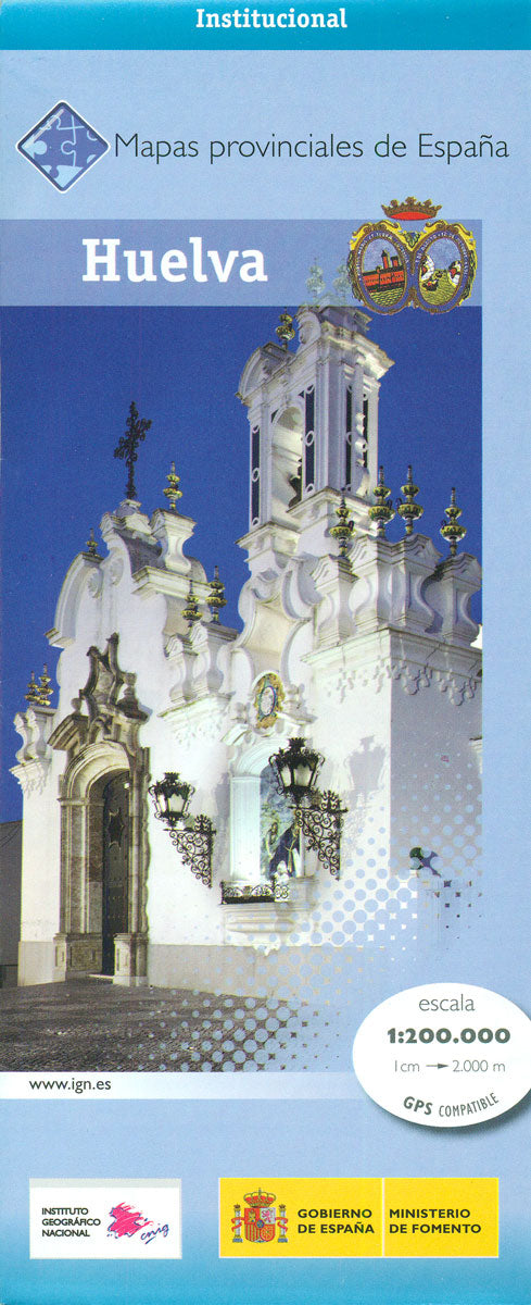 Huelva Province Map