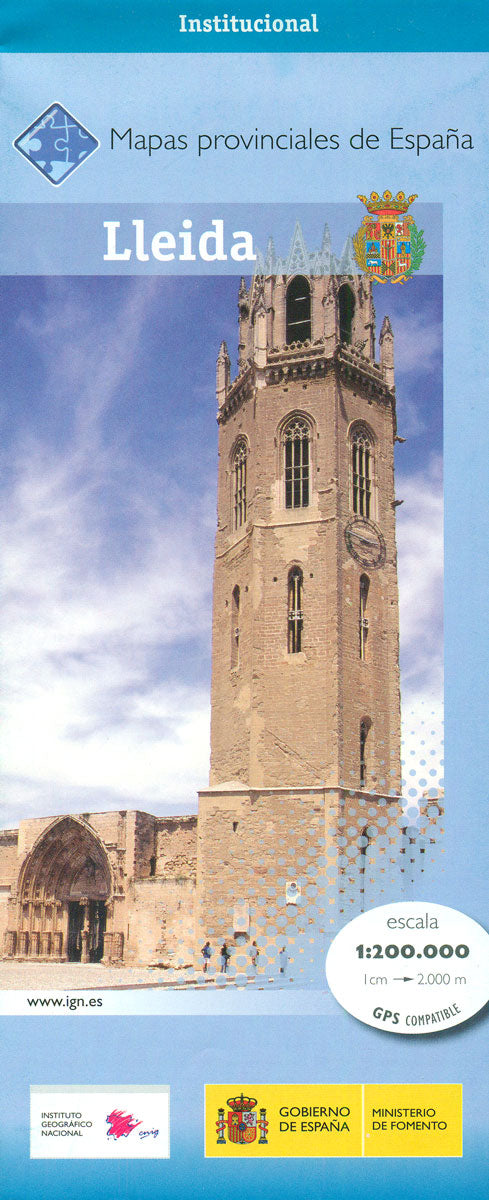 Lleida Province Map