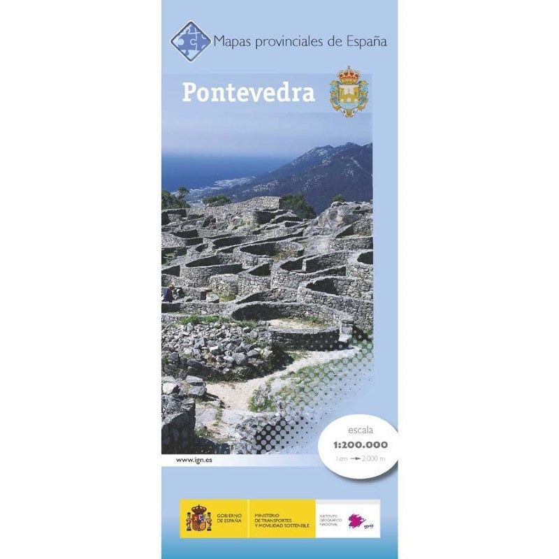 Pontevedra Province Map