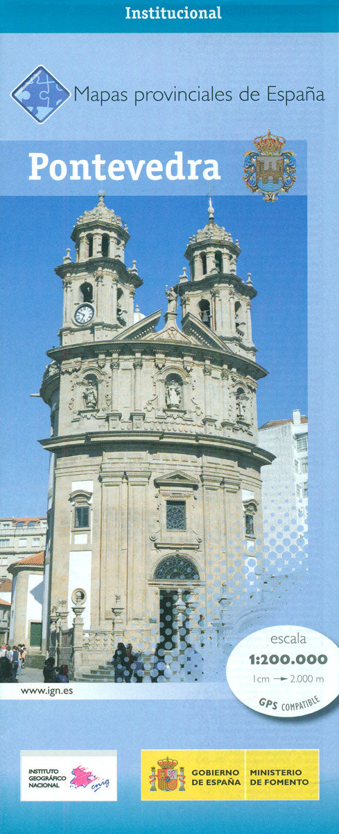 Pontevedra Province Map