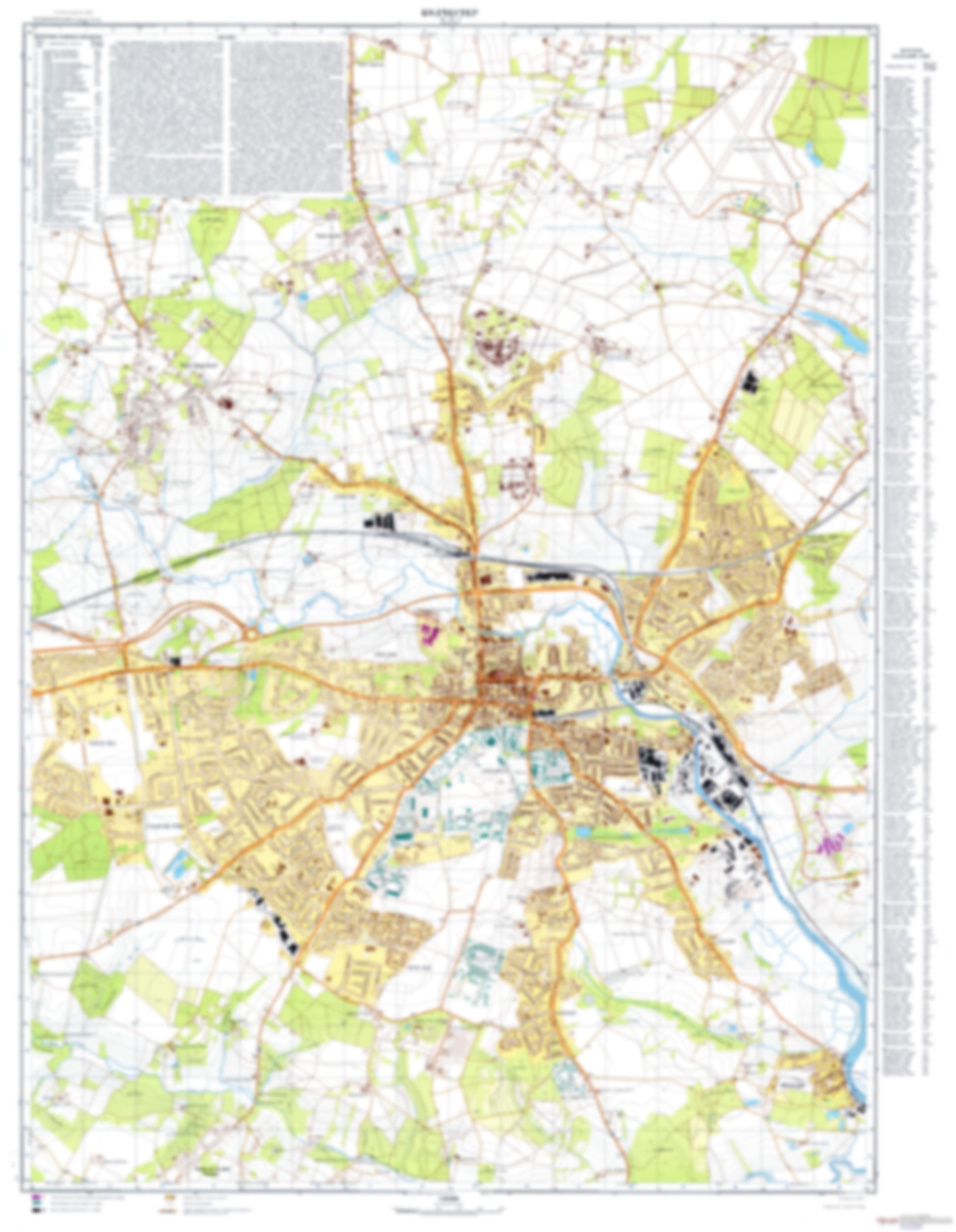 Colchester (UK) - Soviet Military City Plans