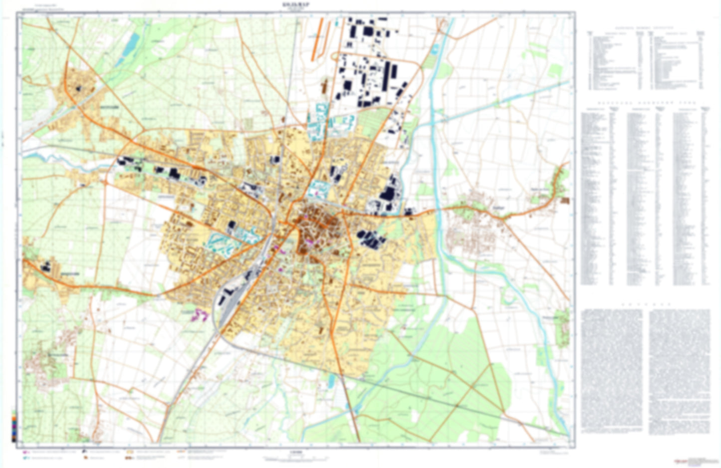 Colmar (France) - Soviet Military City Plans