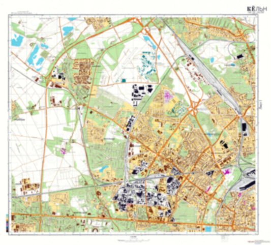 Cologne 1 (Germany) - Soviet Military City Plans