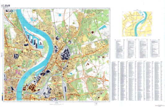 Cologne 2 (Germany) - Soviet Military City Plans