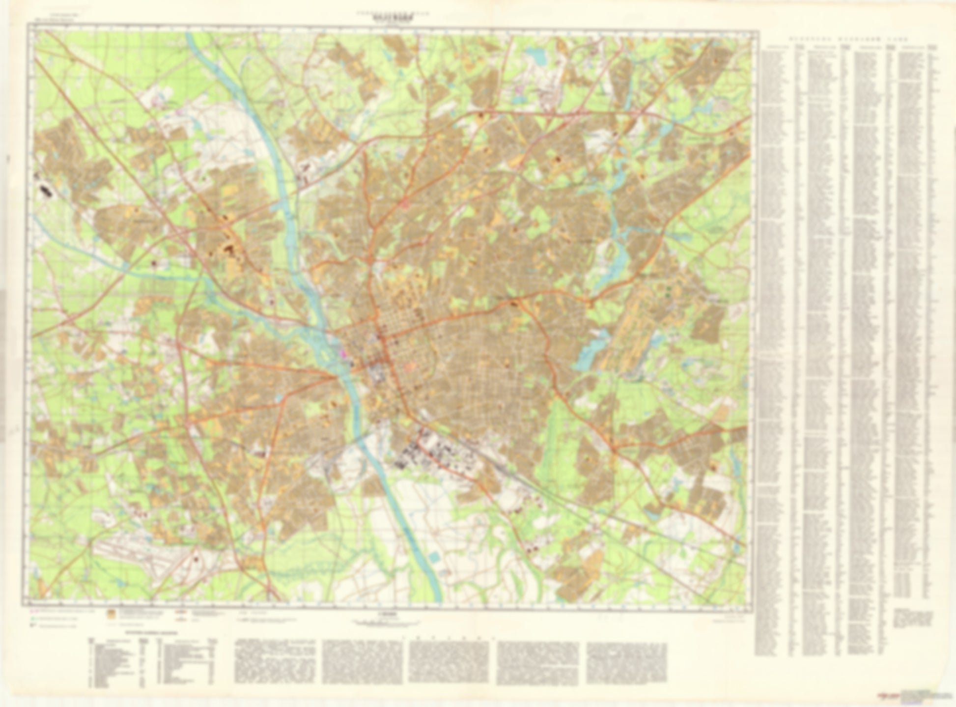 Columbia, SC (USA) - Soviet Military City Plans