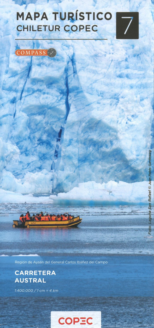 Carretera Austral (Regíon de Aysén del General Carlos Ibáñez del Campo) - Chile Tourist Road Map #7